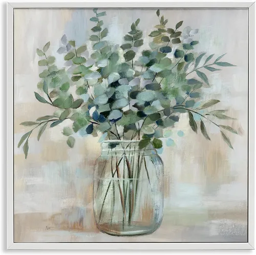 Vista 19 de Spring Floral Dollops' Framed Giclee Art