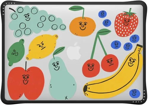 Vista 141 de CASETiFY Impact - Funda para MacBook Air de 13 pulgadas (M1/Intel) [esquinas de impacto acolchadas/resistente a los arañazos/agarre antideslizante]