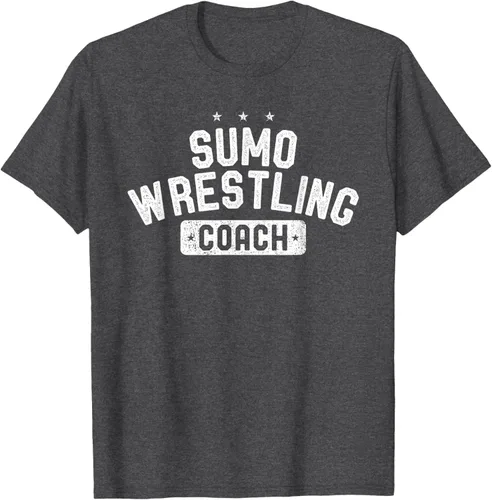 Vista 39 de Camiseta vintage de lucha libre Sumo Entrenador de lucha libre, Negro, S
