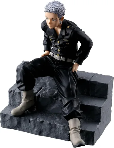 Vista 3 de Banpresto - Tokyo Revengers - Takashi Mitsuya vol. 1, Figura de colección Bandai Spirits Break Time Vol. 1 - Takashi Mitsuya