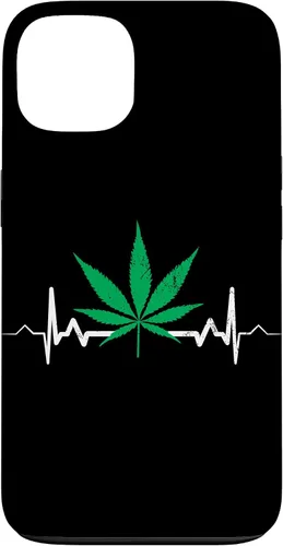 Vista 7 de Weed Heartbeat Pot Cannabis Leaf Marijuana 420 Stoner Gift Case for iPhone 17