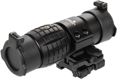 Vista 5 de Lancer Tactical Lupa de metal 3X Airsoft Alcance w/Monte - Negro