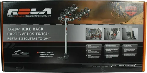 Vista 6 de ROLA 59401 TX Soporte de enganche para 4 bicicletas con inclinación y seguridad