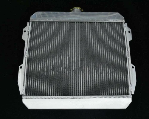 Vista 2 de Radiador y ventiladores de aluminio de 3 filas para Toyota HILUX PICKUP LN30/LN40/LN46/RN46 2.2L DIESEL/2.0L GAS