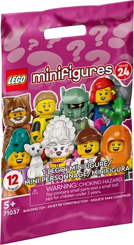 Vista 2 de LEGO Minifiguras Coleccionables Serie 24 - Halconero con Soporte y Accesorios 71037