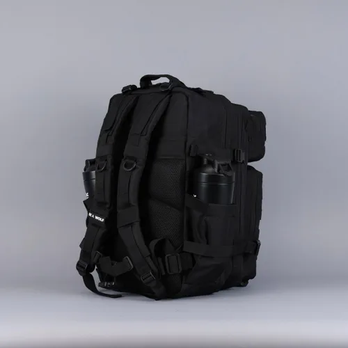 Vista 6 de WOLFpak Mochila 45L, Mochila Alpha Black, Mochila