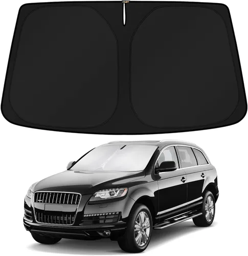 Vista 201 de KUST Parasol para parabrisas para BMW X1 F48 2016, 2017, 2018, 2019, 2020, 2021, 2022, accesorios de ajuste personalizado, parasol plegable