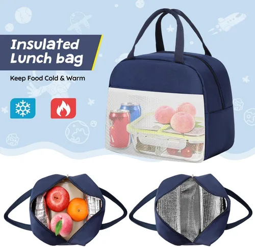Vista 5 de Mochila para niños - Mochila para niños con bolsa de almuerzo - Juego de bolsa de libros para niños, niñas, adolescentes, escuela primaria