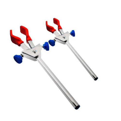 Vista 6 de Clip universal para soporte de laboratorio, soporte de laboratorio para frasco de química, accesorios de herramientas rotativas, accesorios de mesa