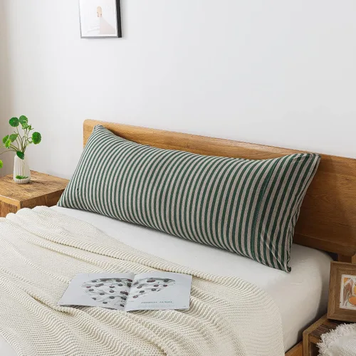 Vista 25 de Household - Juego de 2 fundas de almohada de 100 % algodón de jersey, 20 x 30 pulgadas, peso ligero, cómodas y súper suaves, con cierre de sobre