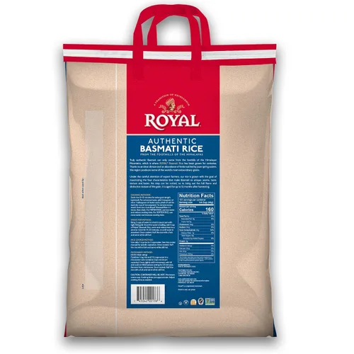 Vista 8 de Royal - Arroz Basmati Blanco de Grano Largo Auténtico Envejecido Naturalmente - 15 lbs