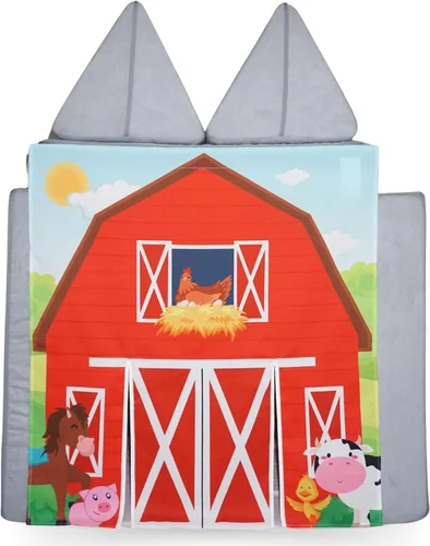 Vista 18 de Couch Swag Panel de juego para sofá de espuma para niños, sofá infantil (heladería)