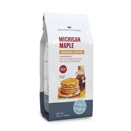 Vista 13 de Café molido con sabor a almendra amaretto, 1-12oz tostado medio