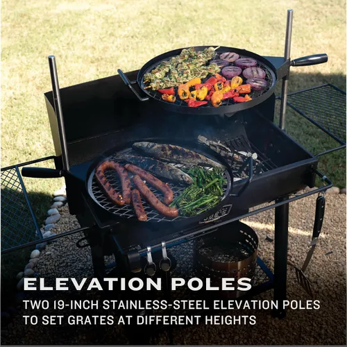 Vista 7 de Char-Broil Oklahoma Joe's Serie Firecraft Parrilla de Carbón Tipo Barril - 23302166