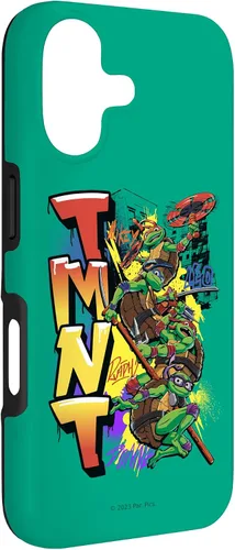 Vista 3 de Teenage Mutant Ninja Turtles: Mutant Mayhem NYC Graffiti - Carcasa para iPhone 17
