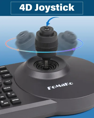 Vista 9 de FoMaKo Cámara PTZ, paquete de zoom óptico 30X, seguimiento automático AI Gen 3, cámara HDMI PoE, para adoración de la iglesia