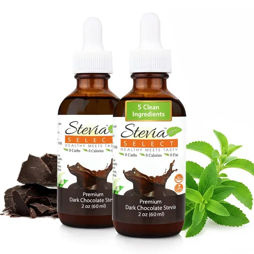 Vista 8 de Stevia Select Sabor a Cereza Negra Líquido de Stevia – Edulcorante Cero Calorías para Café, Té, Bebidas y Horneado, 100% Natural, Sin Eritritol