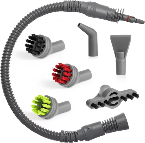 Vista 8 de 39N7A 32.8 pulgadas manguera de extensión de vapor piezas de repuesto compatibles con Bissell SteamShot limpiador de vapor de superficie dura 39N7A