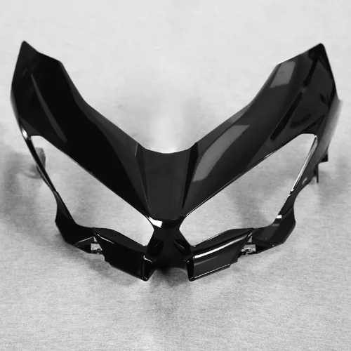 Vista 4 de Juego de carenado negro brillante para 2018 2019 2020 2021 2022 2023 Kawasaki Ninja 400 EX400 ABS, cuerpo de plástico inyectado