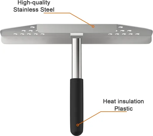 Vista 4 de Hornos de pizza con puerta para horno de pizza Ooni Koda de 12 gas, resistente al aire libre, protector contra el viento con mango y orificios