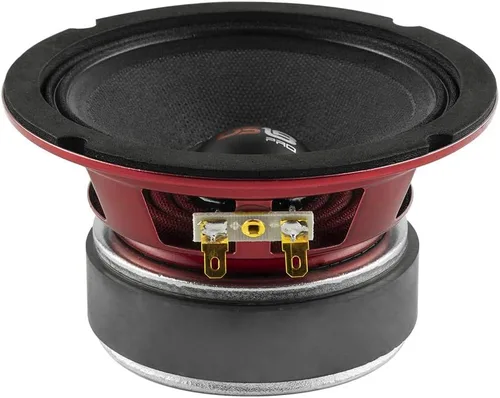 Vista 5 de DS18 PRO-X5.4M - Altavoz de 5.25 pulgadas, rango medio, bala de aluminio roja, 300 W máximo, 150 W RMS, 4 ohmios, altavoces de puerta de audio