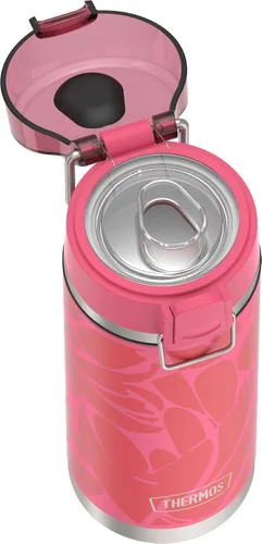 Vista 2 de THERMOS ICON Botella de agua aislada a prueba de fugas de 18 onzas con boquilla, mantiene las bebidas frías 16 horas, asa de transporte, apta