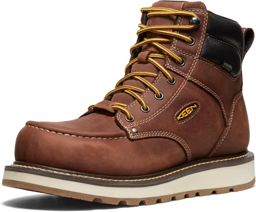 Vista 3 de KEEN Utility Men's Cincinnati 6" Composite Toe Waterproof Wedge Work Boots