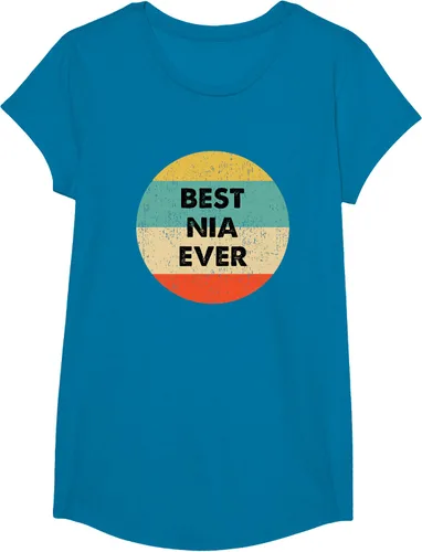 Vista 32 de Camiseta Nia Name, Negro, S