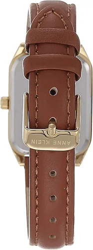 Vista 2 de Anne Klein Reloj con correa de cuero para mujer
