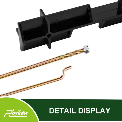 Vista 4 de Roykaw EZGO - Placa de retención de batería con kit de varillas para carrito de golf eléctrico TXT 1994 en adelante de 36 voltios, reemplaza al OEM