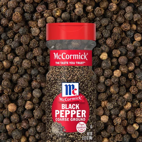 Vista 9 de McCormick Pimienta negra molida gruesa, 3.12 oz
