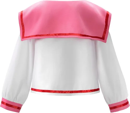Vista 2 de ReliBeauty Vestido de marinero uniforme de colegio japonés, rosa