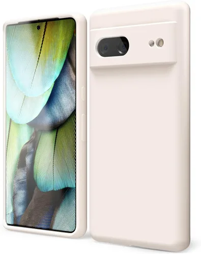 Vista 62 de oakxco para Google Pixel 6A Funda de teléfono de silicona líquida, diseño estético lindo y delgado para mujer y niña, cubierta de gel suave, lisa