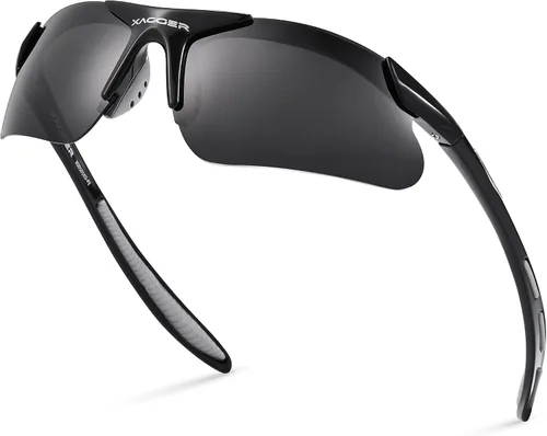 Vista 32 de Gafas de sol deportivas polarizadas para niños y niñas, gafas de béisbol y sóftbol, montura TR90