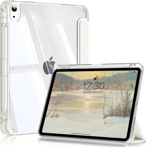 Vista 10 de Compatible con iPad (A16) de 11ª generación de 11 pulgadas 2025, funda para iPad de 10.9 pulgadas 2022, parte trasera transparente y cubierta