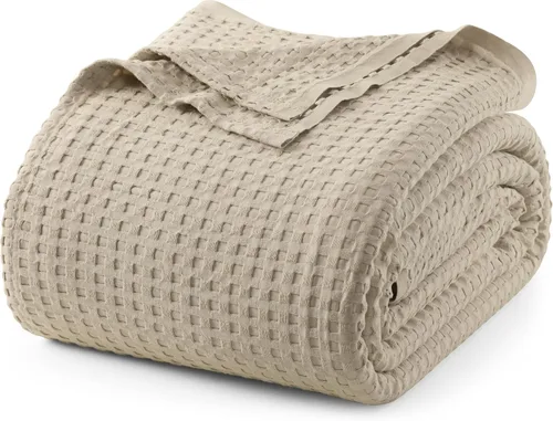 Vista 55 de Utopia Bedding Manta de gofre 100% algodón, tamaño individual, color negro, 90 x 72 pulgadas