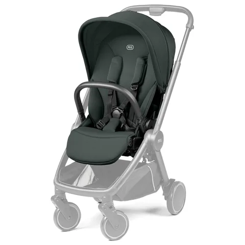 Vista 2 de PEG City Loop Asiento reversible para cochecito de tamaño completo – Metal