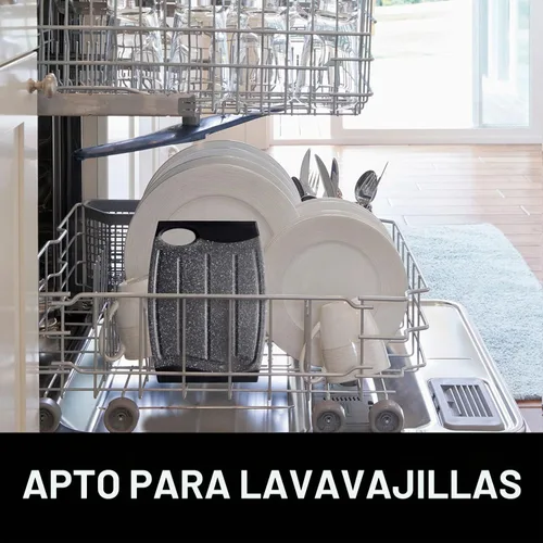 Vista 7 de Mini tabla de cortar, plástico de 7.48 pulgadas, bordes antideslizantes, múltiples ranuras para jugos, apta para lavavajillas, sin BPA, mango