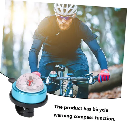 Vista 2 de Kisangel Campana de bicicleta para niños, accesorios de latón, bici, campana/cuerno vintage, campana, crucero, bicicleta, timbre, anillo de timbre