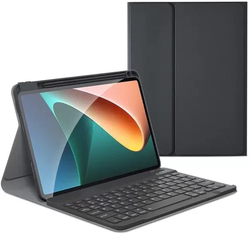Vista 11 de Funda de teclado compatible con iPad de 9ª/8ª/7ª generación de 10.2 pulgadas 2021/2020/2019, iPad Air de 10.5 pulgadas de 3ª generación/iPad Pro