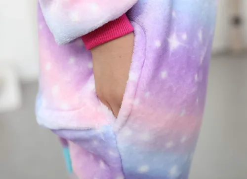 Vista 57 de Mameluco de unicornio para pijamas de animales, cosplay, disfraz unisex de Halloween
