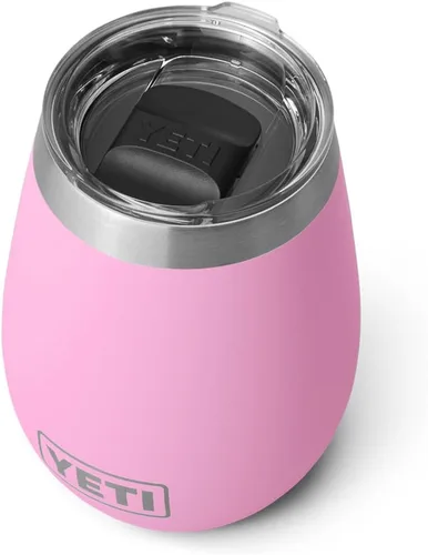 Vista 11 de YETI Rambler - Vaso de vino de 10 onzas, aislado al vacío, de acero inoxidable con tapa MagSlider, color azul marino