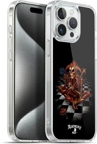 Vista 90 de Head Case Designs Funda de gel con licencia oficial de Alchemy Gothic 13 Dagger Illustration [protección de grado militar] compatible con Apple