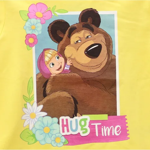 Vista 3 de Masha and the Bear Hug Time Graphic - Camiseta
