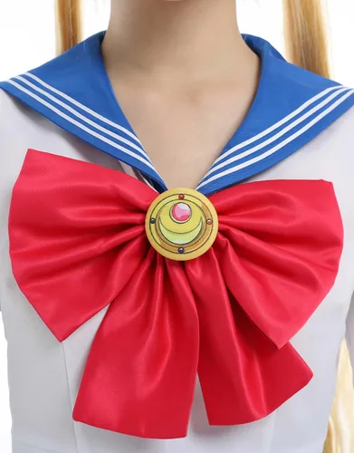 Vista 4 de haikyuu Traje de cosplay para mujer, conjunto de uniforme JK con corbatín y decoración de lazo en la espalda