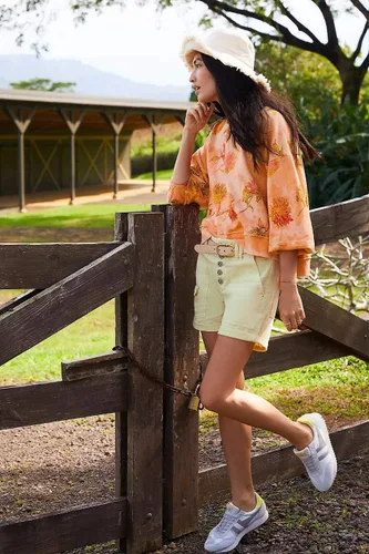 Vista 6 de boderier Sombreros de sol para mujer, estilo casual, de ala ancha, de algodón, para playa, vacaciones, viajes, accesorios