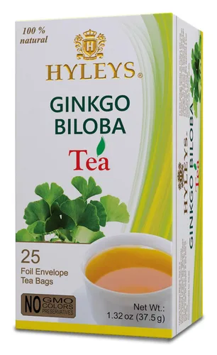 Vista 9 de Hyleys Remolacha y té verde con sabor natural a granada - Té de energía de hierbas - Apoya la concentración - 25 bolsas de té Beet Root & Green