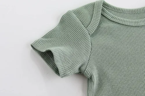 Vista 34 de Kiddiezoom Mameluco unisex de algodón de una pieza para bebé recién nacido, 5