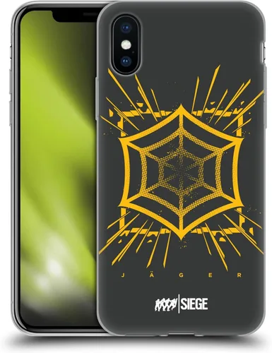 Vista 94 de Head Case Designs Funda de gel con licencia oficial de Tom Clancy's Rainbow Six Siege Bandit Icons [protección de grado militar] compatible