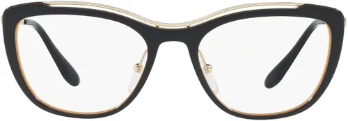 Vista 2 de Prada CONCEPTUAL PR04VV - Lentes WU01O1 azulamarillo con lente DEMO 2.087in